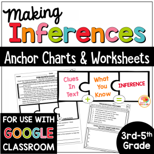 Making Inferences Activities and Worksheets with Digital Distance Learning Option