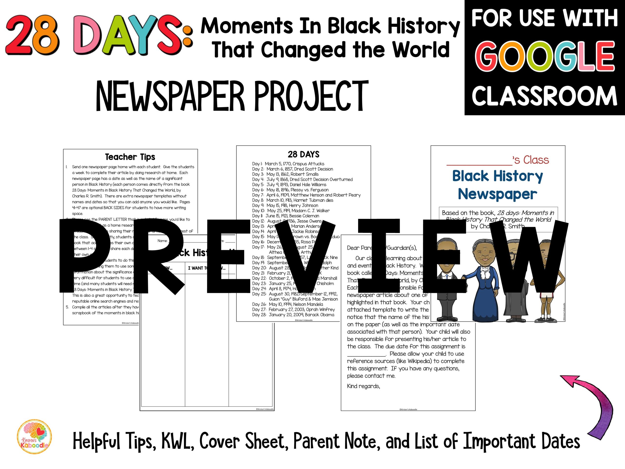 black-history-newspaper-project