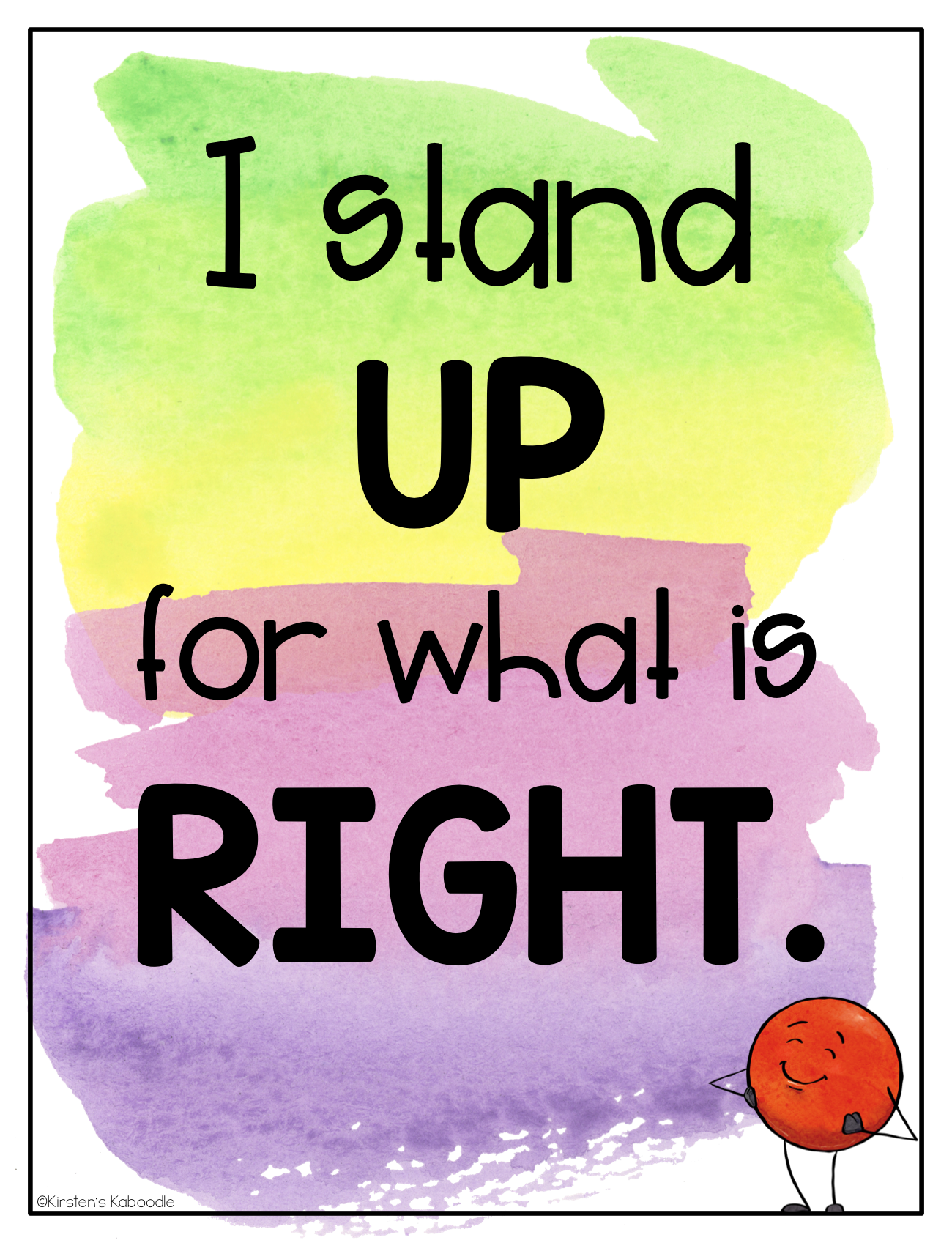 Positive Affirmations Posters and Cards: Full Color Watercolor Version